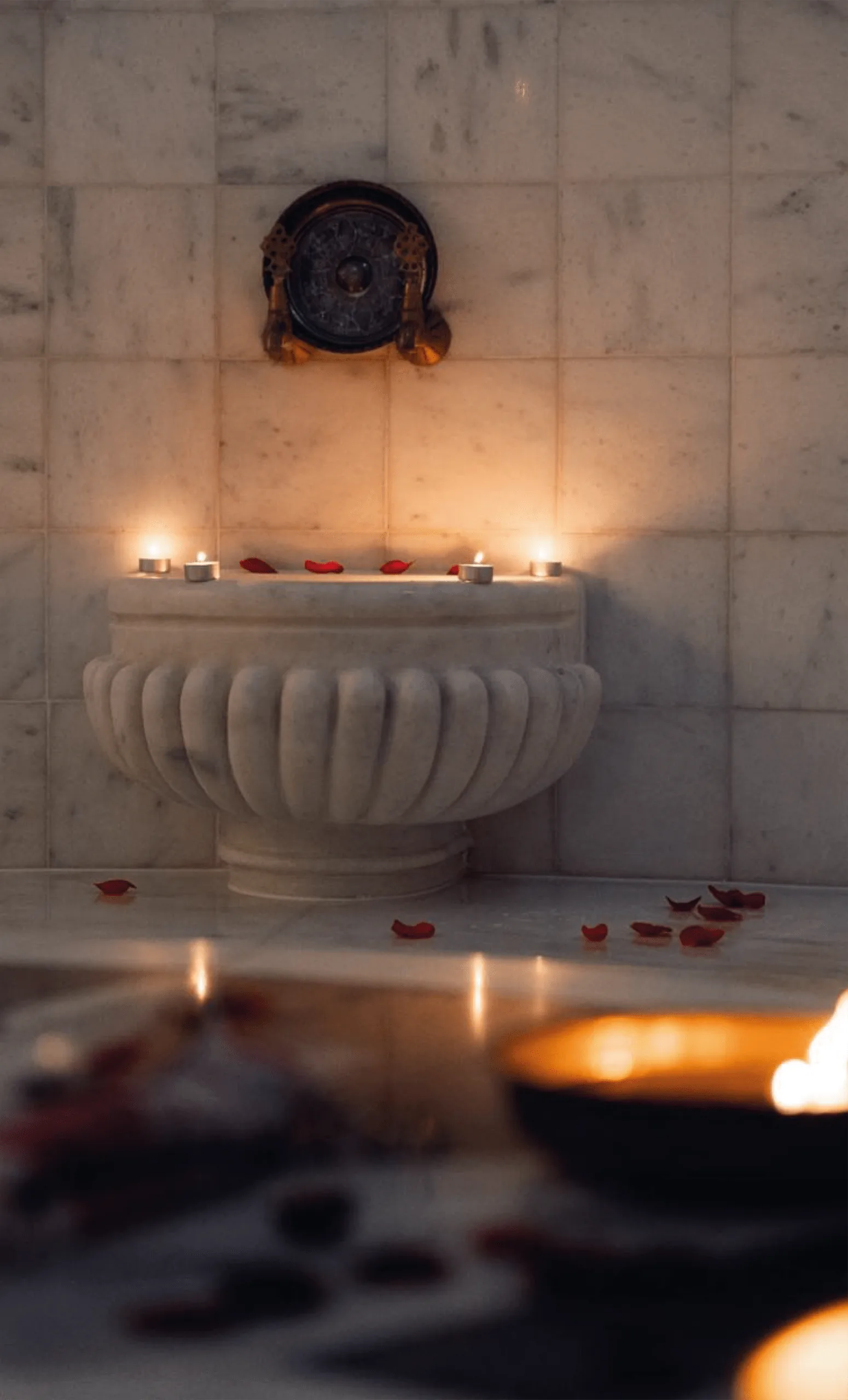 Eindruck einer privaten Feier in der Hamam Oase Baden
