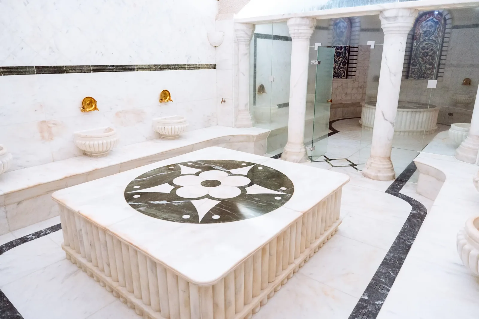 Ruheraum der Hamam Oase Baden