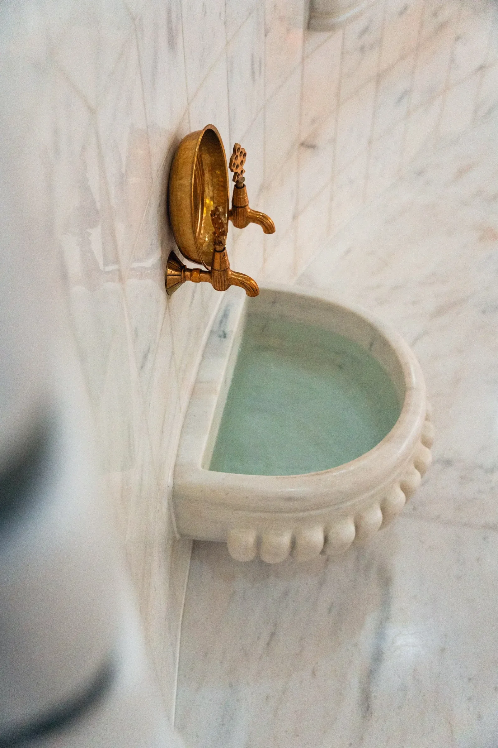 Innenansicht der Hamam Oase Baden